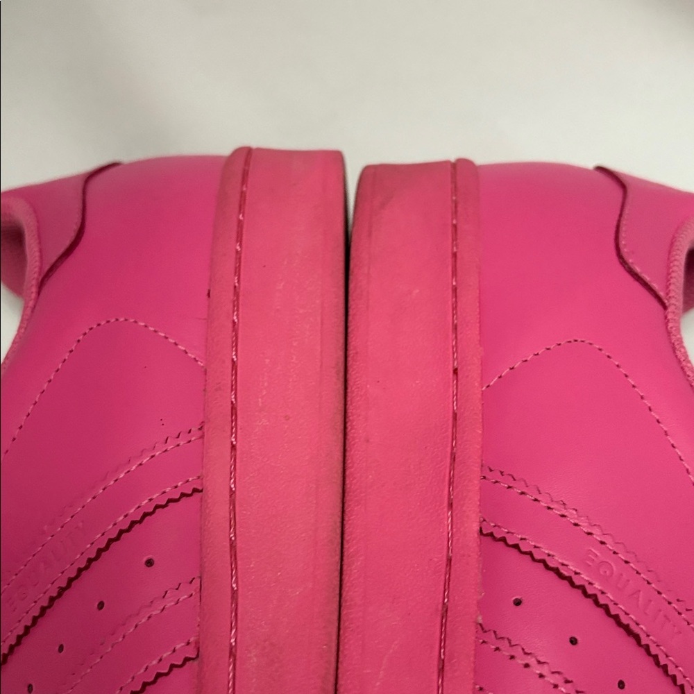 Adidas Superstar Pharrell Williams Pink Mens Size 12 Shoes Originals - Picture 13 of 15